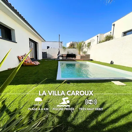 Villa Contemporaine Avec Piscine Chauffee Proche Des Plages Sauvian Exterior photo