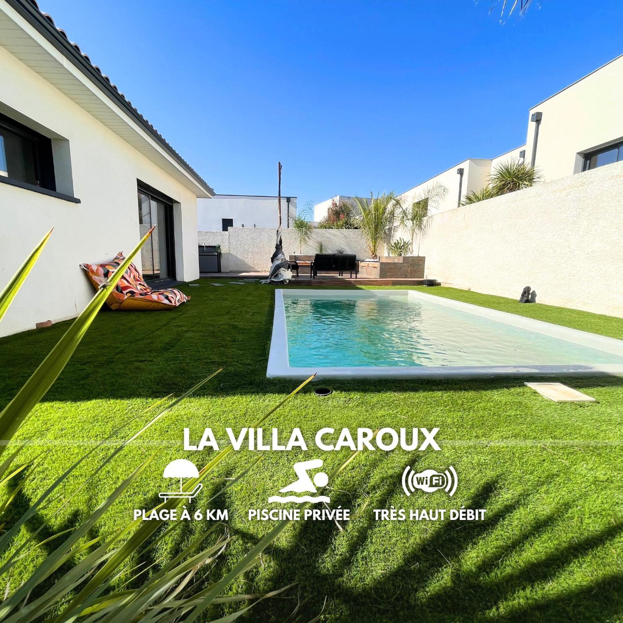 Contemporaine Avec Piscine Chauffee Proche Des Plages Villa *